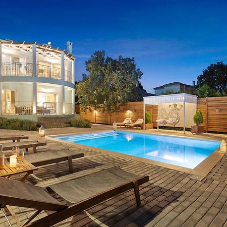 Villa Serenity - Off Grid Villa Poulades Bagian luar foto
