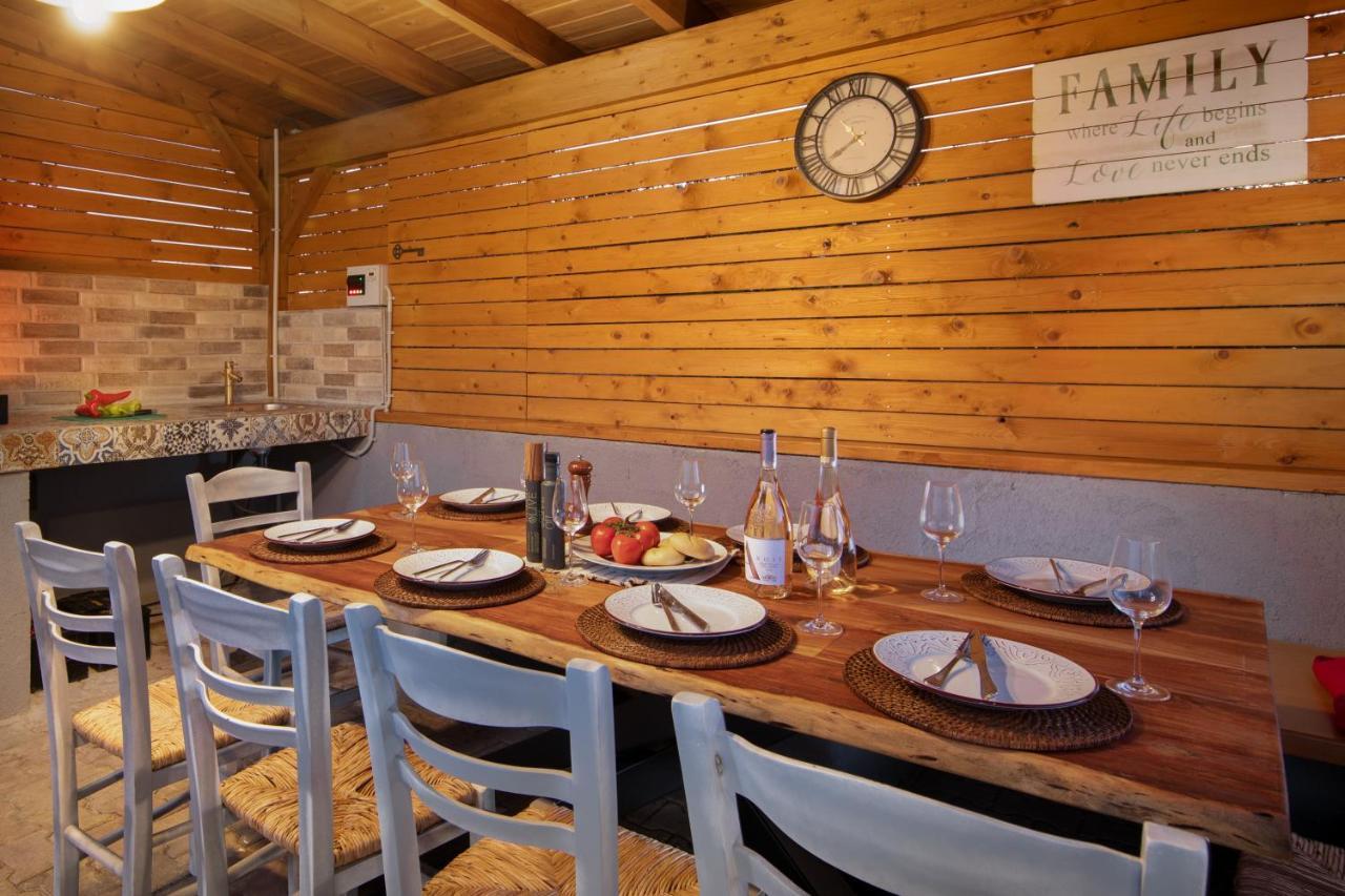 Villa Serenity - Off Grid Villa Poulades Bagian luar foto