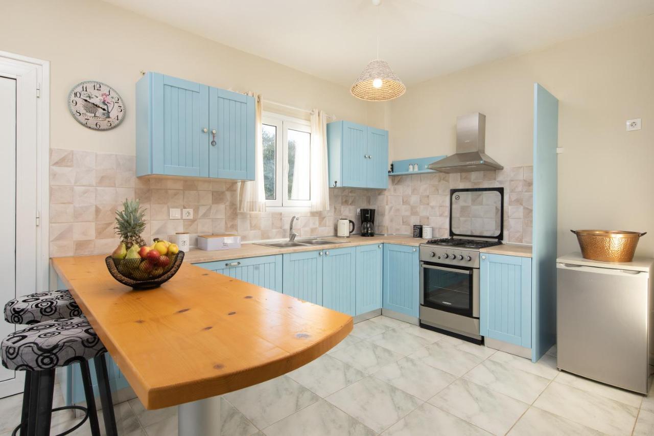 Villa Serenity - Off Grid Villa Poulades Bagian luar foto