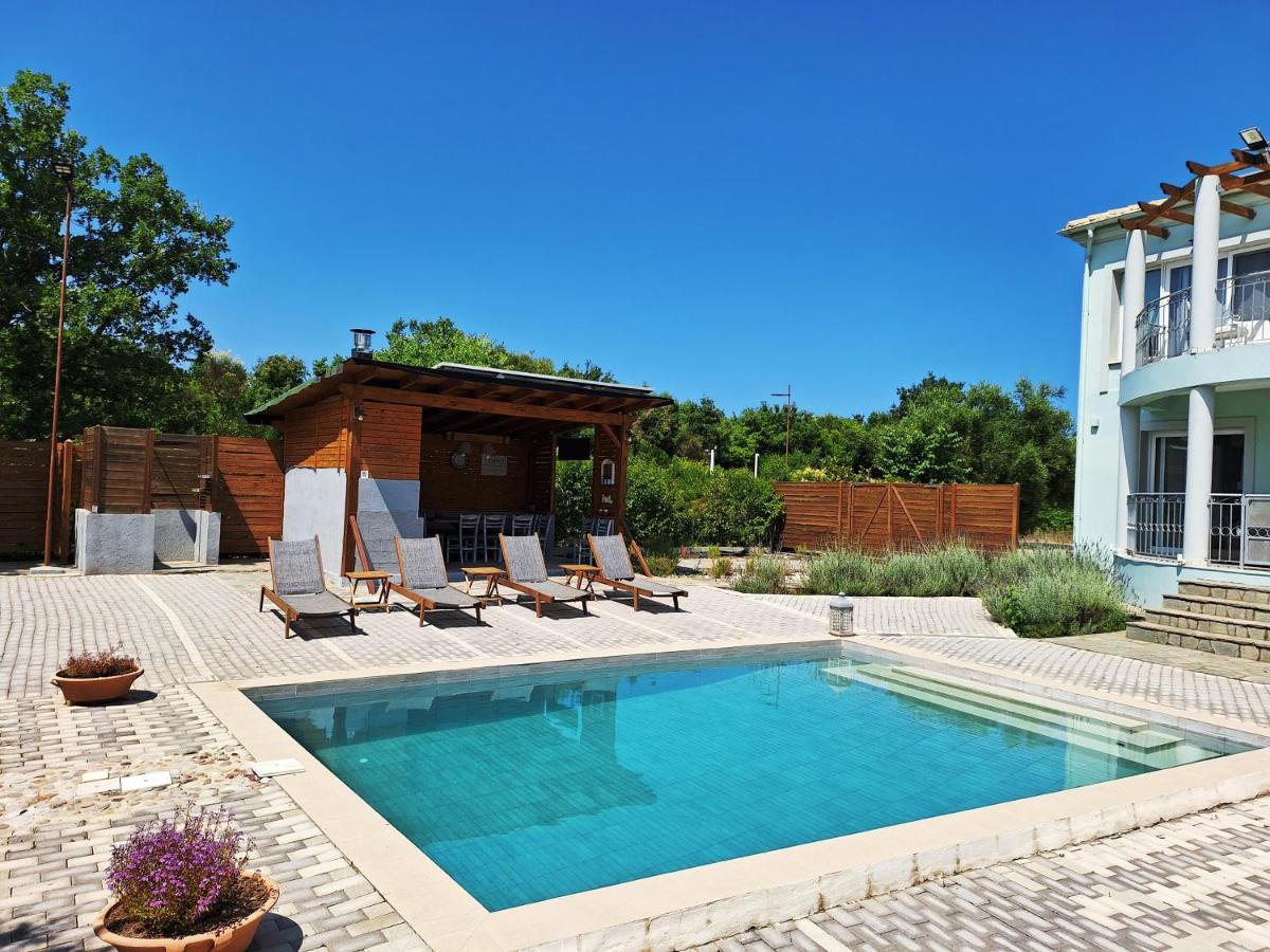 Villa Serenity - Off Grid Villa Poulades Bagian luar foto