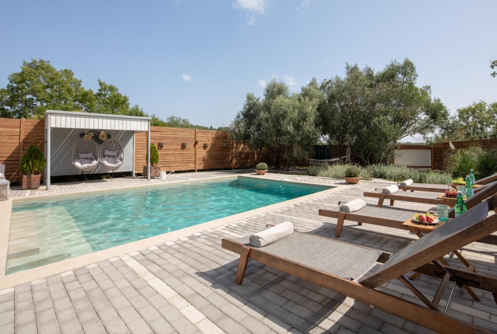Villa Serenity - Off Grid Villa Poulades Bagian luar foto