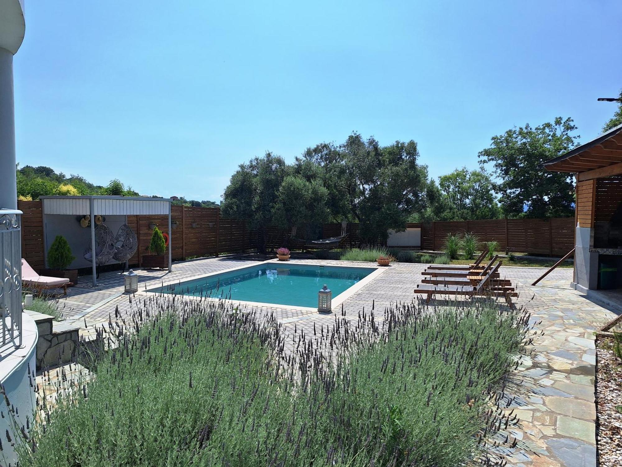 Villa Serenity - Off Grid Villa Poulades Bagian luar foto
