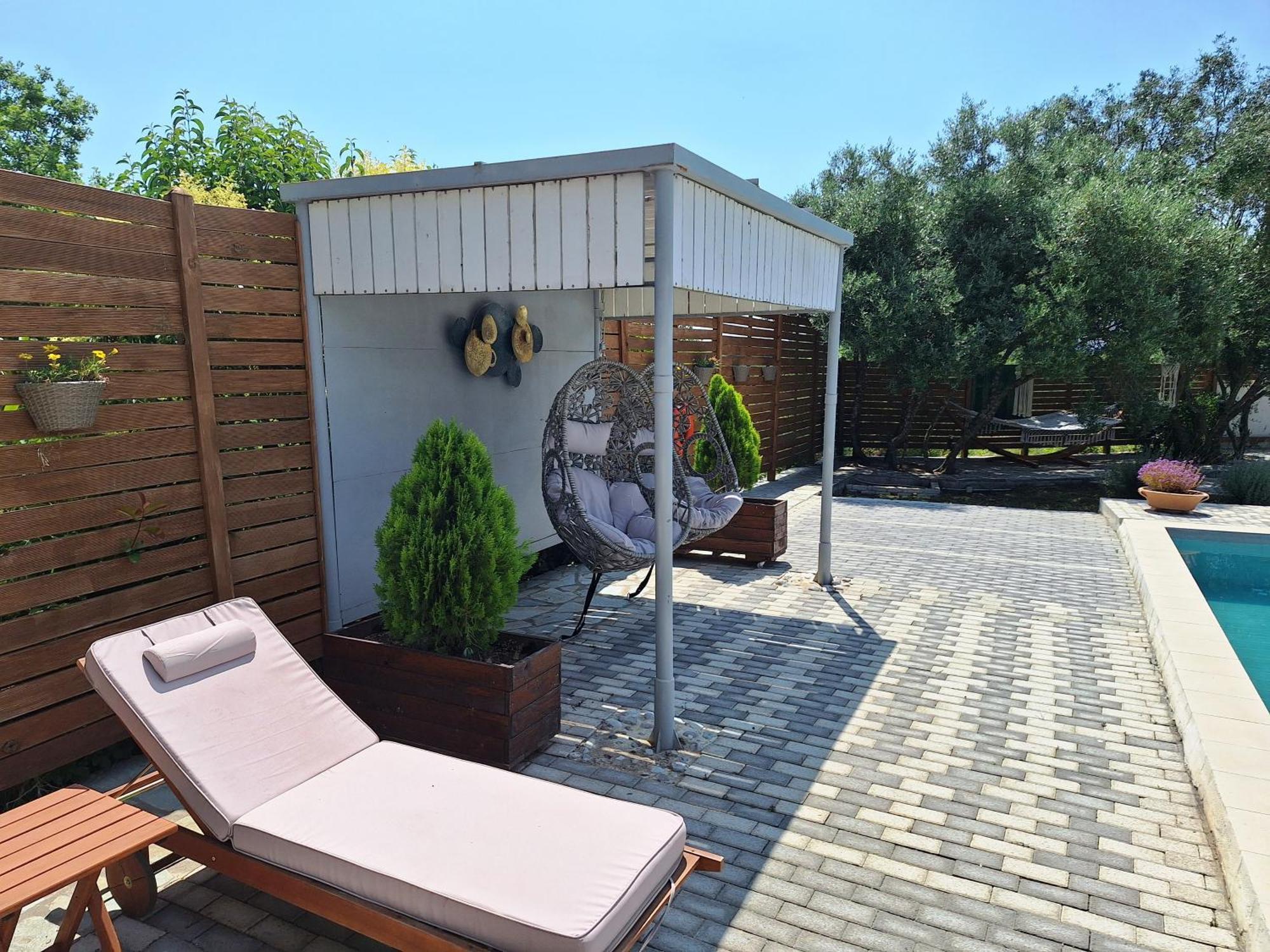 Villa Serenity - Off Grid Villa Poulades Bagian luar foto